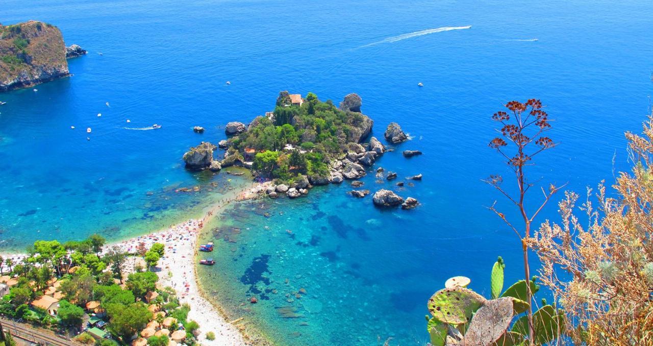 Greek Theater - Sea View Apartment Taormina Buitenkant foto