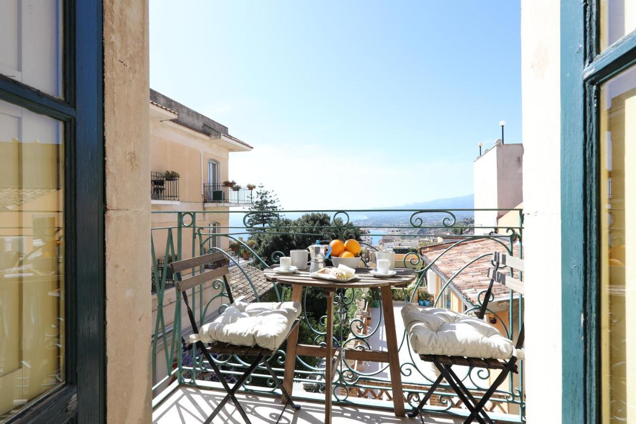 Greek Theater - Sea View Apartment Taormina Buitenkant foto